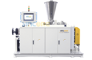 锥形双螺杆挤出机