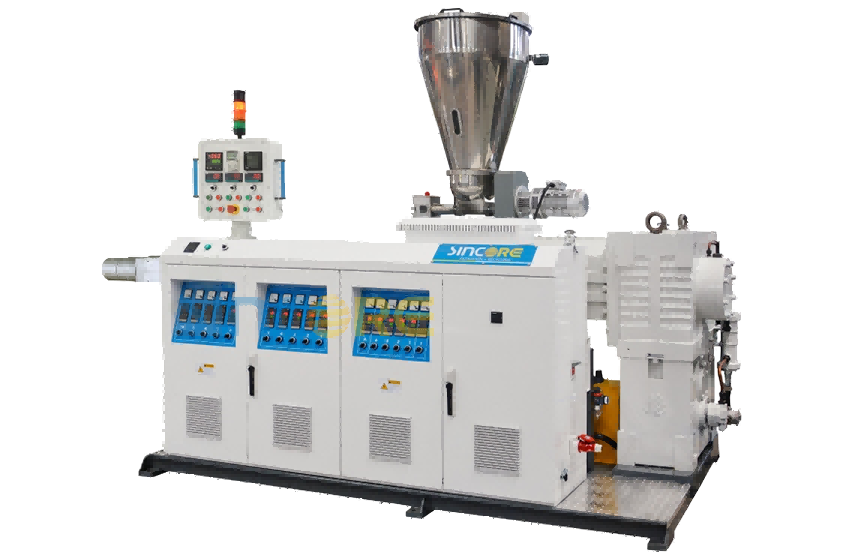 PVC四口管材挤出生产线