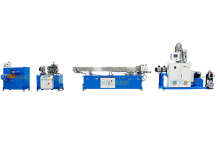 1”-3“ 钢丝增强软PVC软管挤出生产线/软管/型材挤出生产线