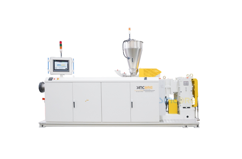 平行双螺杆挤出机高速窗型材生产线
