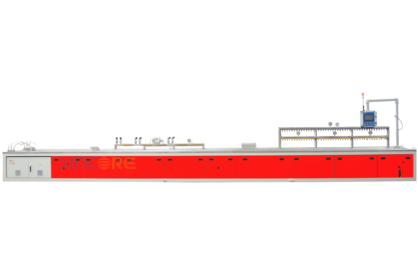 平行双螺杆挤出机高速窗型材生产线