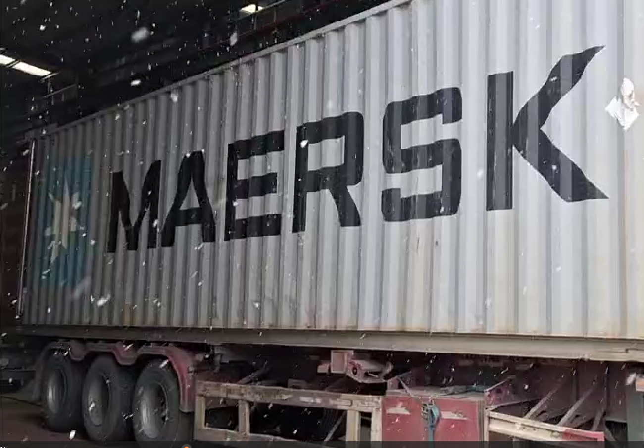 PVC窗型材挤出生产线发货中